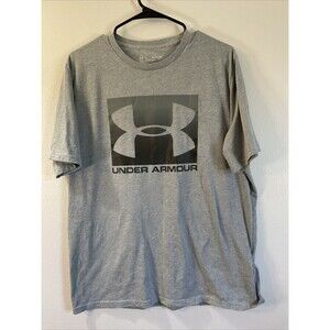 Men's Under Armour Size XL Big Logo Short Sleeve Crew Neck T-Shirt